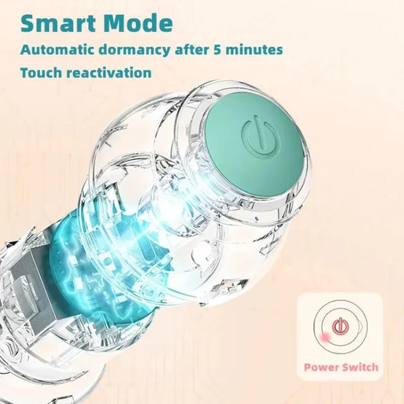 1PC 4.3Cm Smart Cat Toys Automatic Rolling Ball Electric Dog Toys Pet Accessories