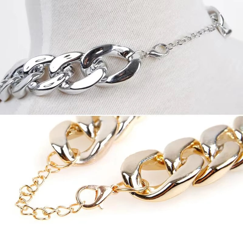 Small Dog Snack Chain Teddy French Bulldog Necklace Silvery/Golden Pet Accessories Dogs Collar Small Dog Collar Dog Bib Bow Tie