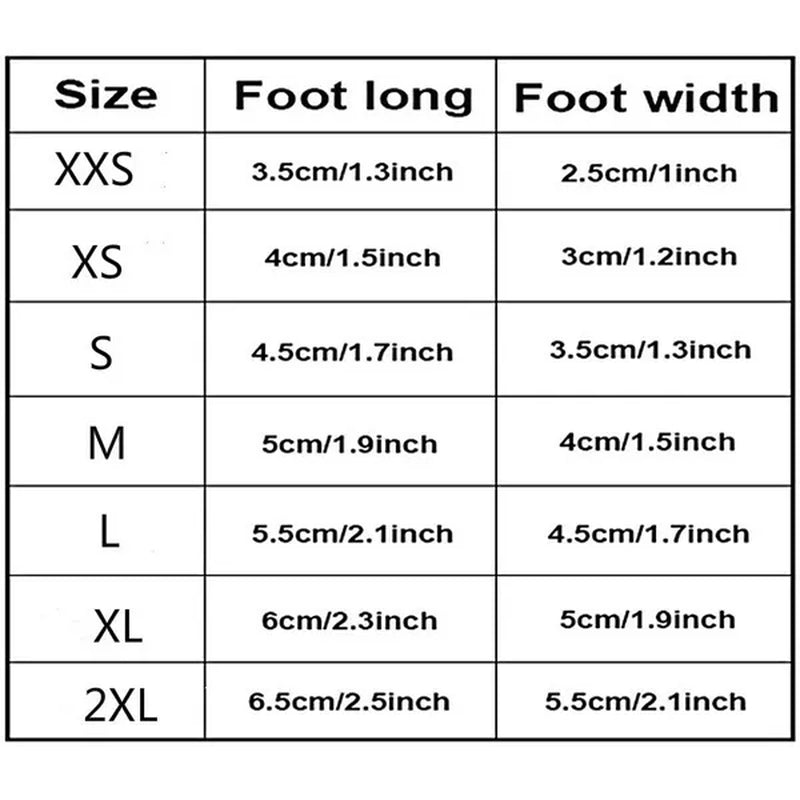 4Pcs/Set Pet Accessories Pet Supplies Pet Dog Shoes Waterproof Booties Rubber Shoes Socks Boots