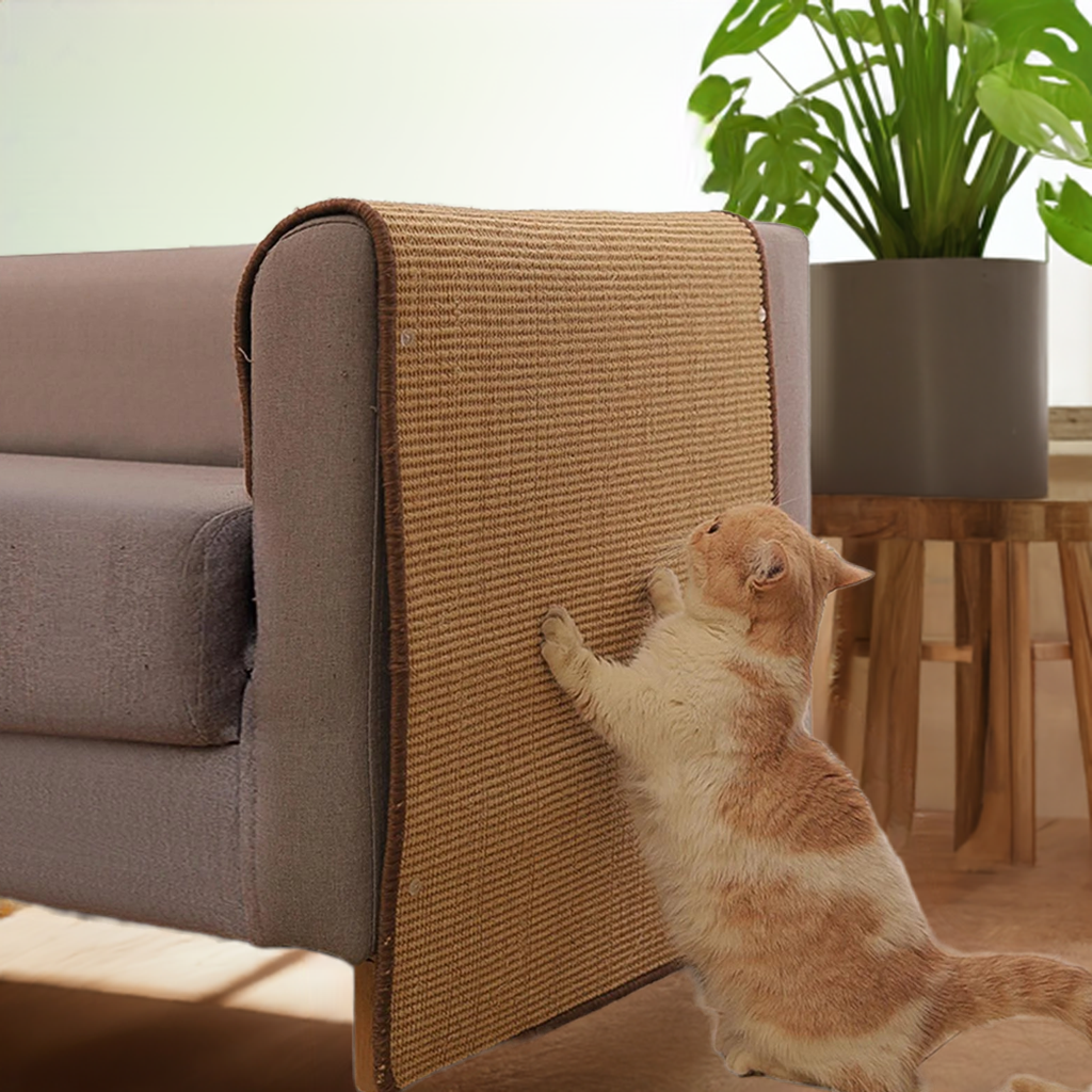 Cat Scratching Pad Eco-Friendly Sisal Mat with Cat Scratcher