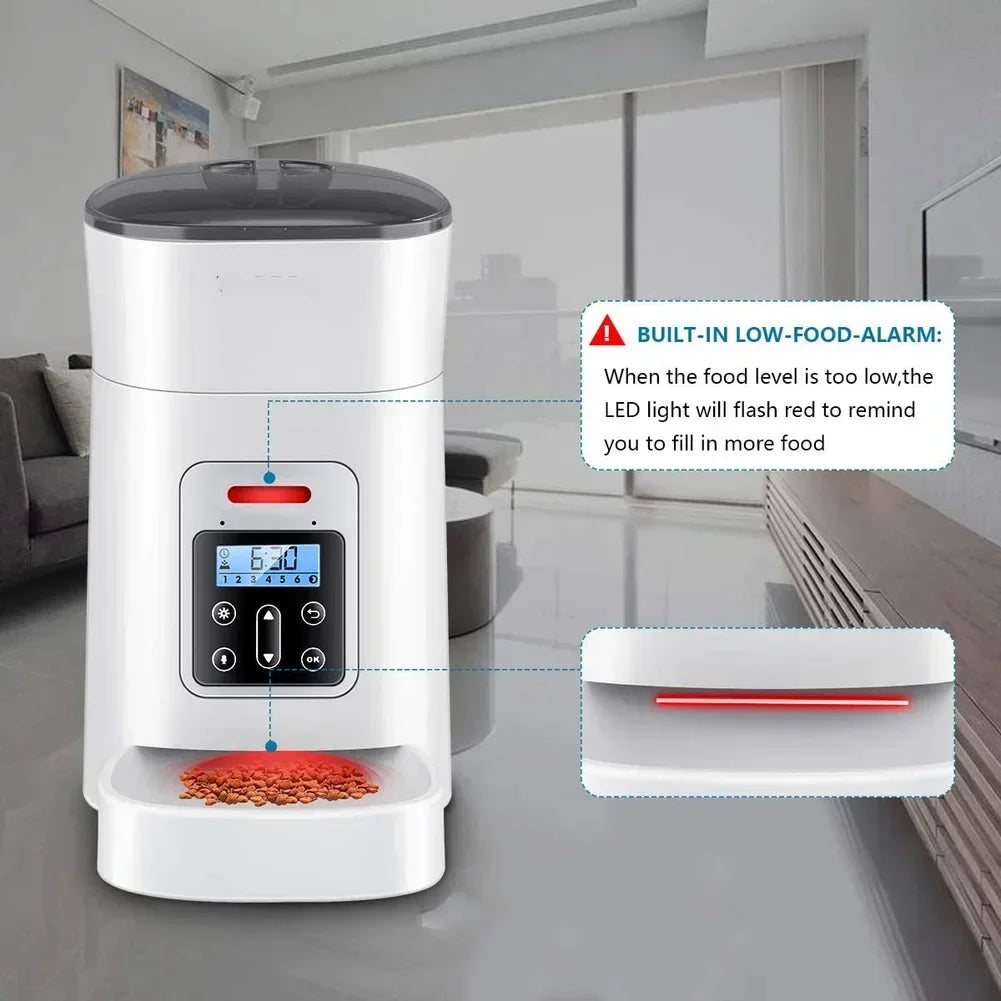 Smart Pet Feeder with Distribution Alarm