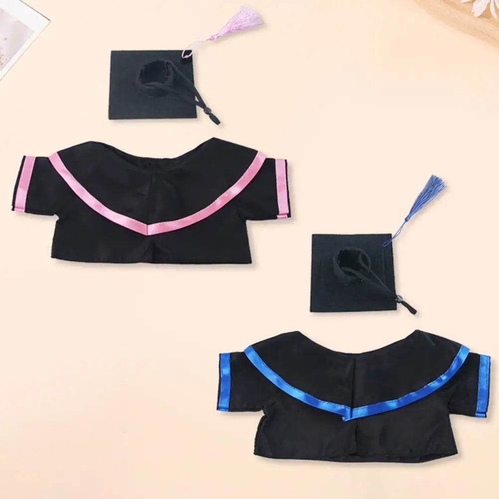 Small Pet Graduation Costume Set Rabbit Graduation Cap And Gown Set Pet Grad Outfit with Tassel for Bunny Cats Accessory