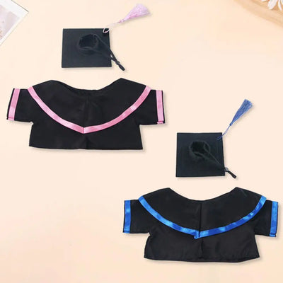 Small Pet Graduation Costume Set Rabbit Graduation Cap And Gown Set Pet Grad Outfit with Tassel for Bunny Cats Accessory