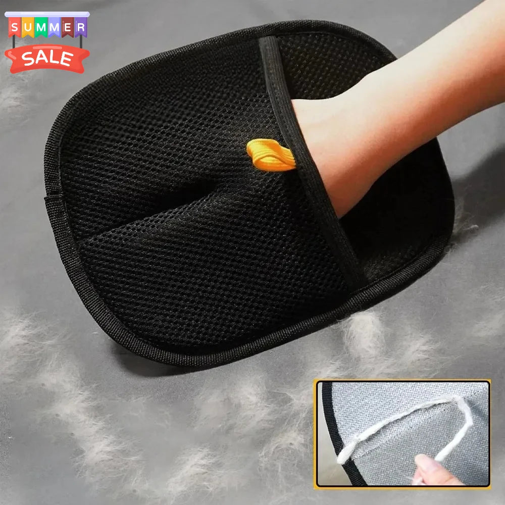 Static Pet Hair Removal Gloves