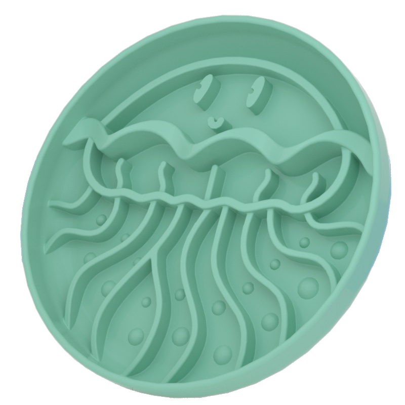 Pet Silicone Slow Feeder - Jellyfish Shaped Dog Bowl Dongguan Spark Precision Manufacturing Technology CO.,LTD