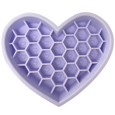 Pet Silicone Slow Feeder -Heart Shaped Dog Bowl Dongguan Spark Precision Manufacturing Technology CO.,LTD