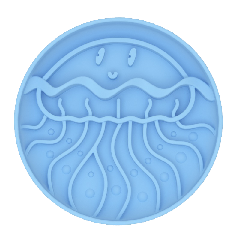 Pet Silicone Slow Feeder - Jellyfish Shaped Dog Bowl Dongguan Spark Precision Manufacturing Technology CO.,LTD