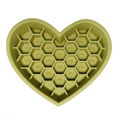 Pet Silicone Slow Feeder -Heart Shaped Dog Bowl Dongguan Spark Precision Manufacturing Technology CO.,LTD