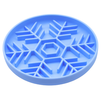 Pet Silicone Slow Feeder -snowflake Shaped Dog Bowl Dongguan Spark Precision Manufacturing Technology CO.,LTD