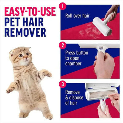 Portability Roller Pet Hair Remover 2-l