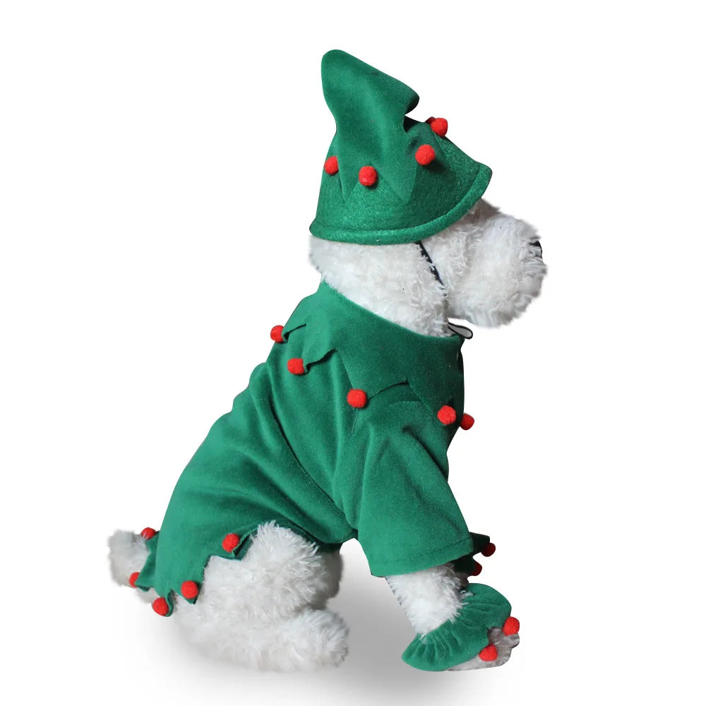 E-Commerce Pet Clothes Christmas Old Man Dog Clothes Halloween Pet Clothes Pumpkin Pet Costume Wizard Clothes