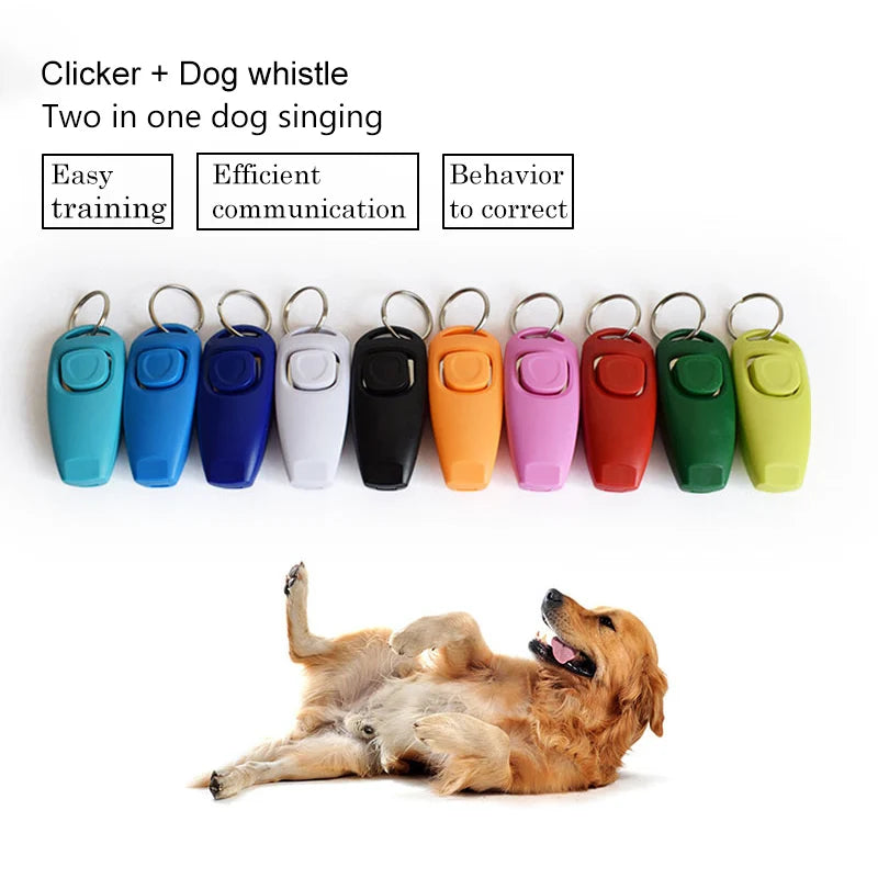 2 In 1 Pet Dog Training Clickers