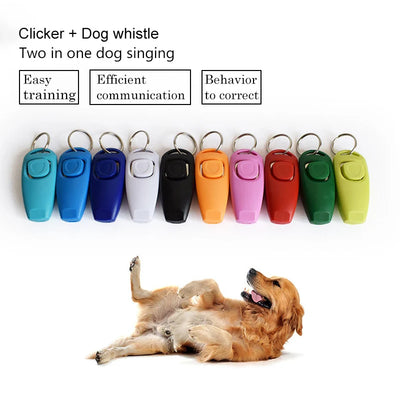 2 In 1 Pet Dog Training Clickers