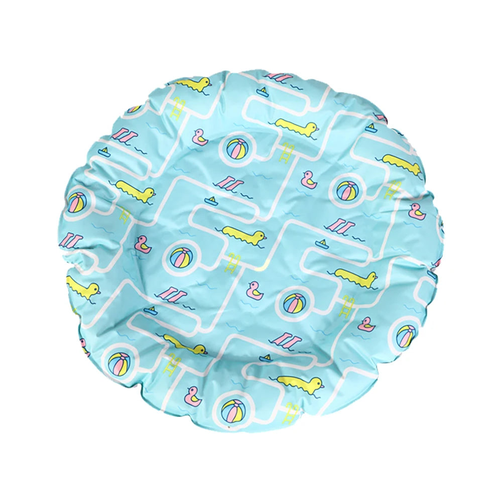 Round Pet Cooling Bed for Summer