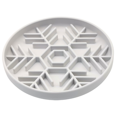 Pet Silicone Slow Feeder -snowflake Shaped Dog Bowl Dongguan Spark Precision Manufacturing Technology CO.,LTD