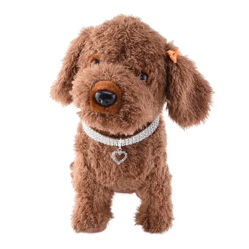 3 Rows Crystal Cute Pet Collar Dog Accessories Pet Pendant Necklace Cat Collar Necklace Dog Necklace Pet Accessories Puppy Collar