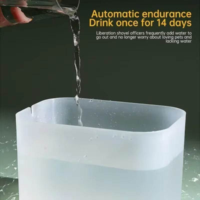 Cat Water Fountain - 1.5L Ultra-Quiet Cat Water Fountain - Smart Pet Hydration with Filter System - View 4
