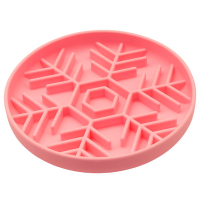 Pet Silicone Slow Feeder -snowflake Shaped Dog Bowl Dongguan Spark Precision Manufacturing Technology CO.,LTD