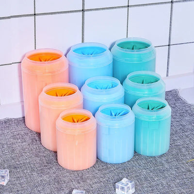 S/M/L Portable Dog Paw Cleaner Cup