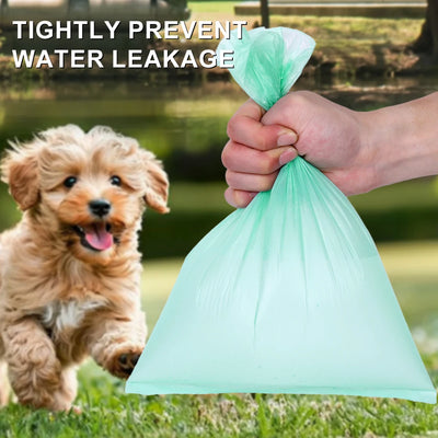 LED Lighted Dog Poop Bags Dispenser Outdoor Portable