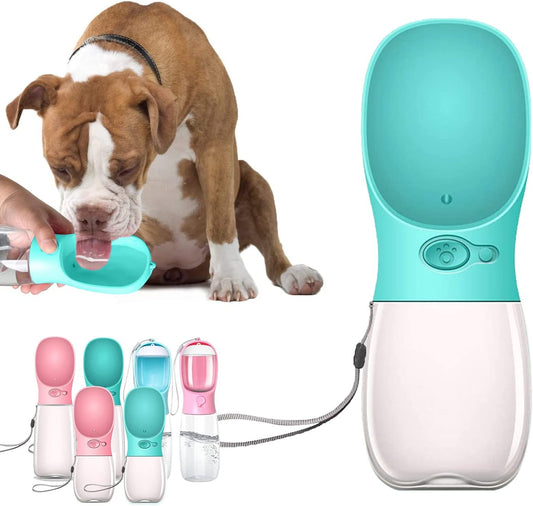 Dog Water Bottle Dog Bowls Dog Water Bowl Dispenser Portable Dog Water Bottles for Cat,Rabbit,Puppy and Other Pets for Walking,Hiking,Travel…