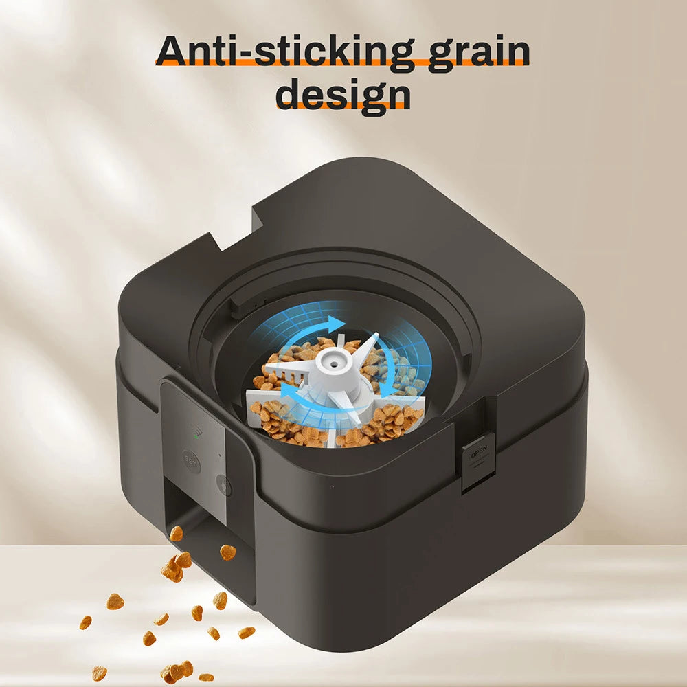 2L Pet Feeder Timing Smart Automatic Dog Pet Feeder For Cats Dog Button WIFI APP Intelligent Dry Food Dispenser Dog Bowl