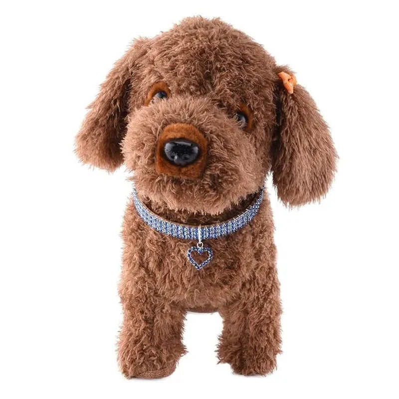 3 Rows Crystal Cute Pet Collar Dog Accessories Pet Pendant Necklace Cat Collar Necklace Dog Necklace Pet Accessories Puppy Collar