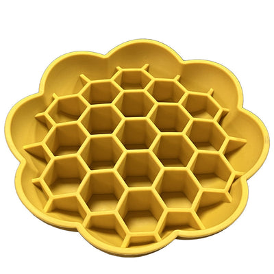 Pet Silicone Slow Feeder -Sunflower Shaped Dog Bowl Dongguan Spark Precision Manufacturing Technology CO.,LTD