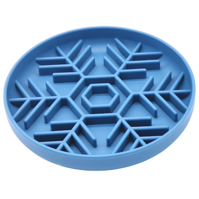 Pet Silicone Slow Feeder -snowflake Shaped Dog Bowl Dongguan Spark Precision Manufacturing Technology CO.,LTD