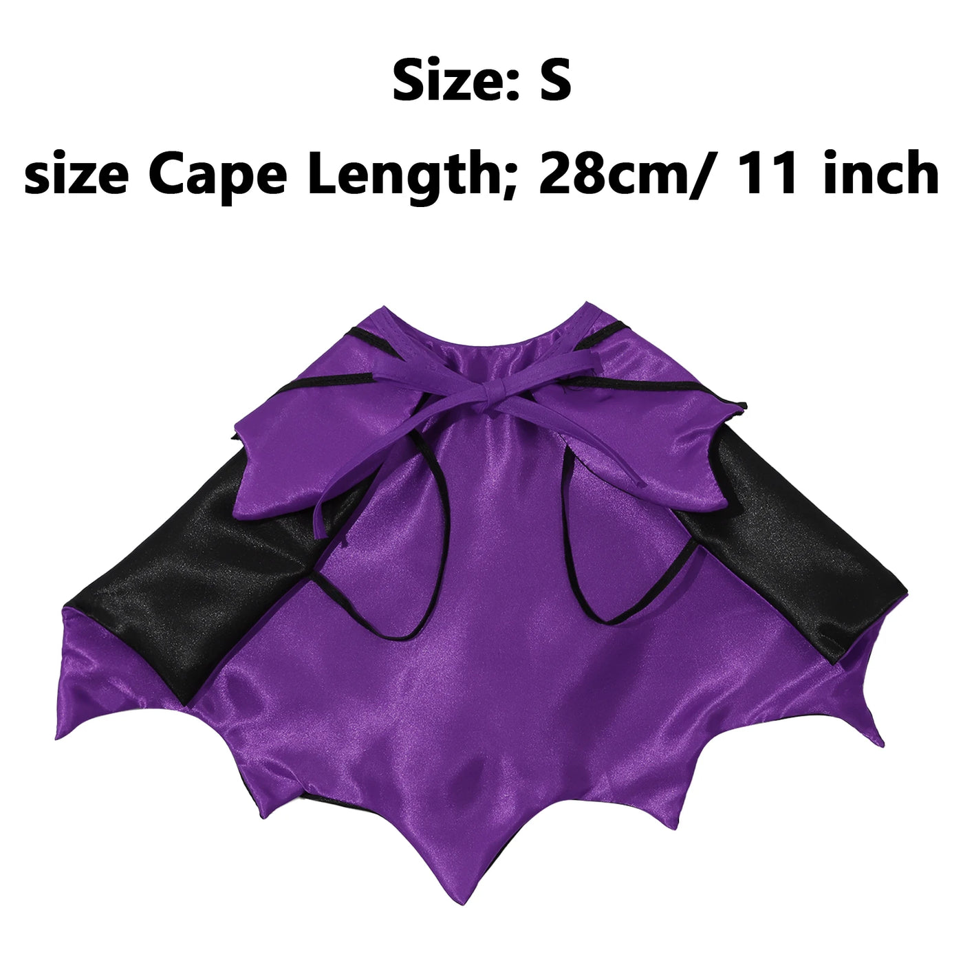 Pets Festivals Dress Up Cute Halloween Vampire Cosplay Costume Bat Wings Cloak for Small Medium Dogs Cats Animals Party Clothing