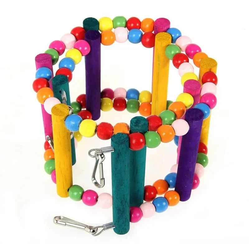 Bird Toys Set Swing Chewing Training Toys