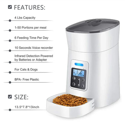 Smart Pet Feeder with Distribution Alarm