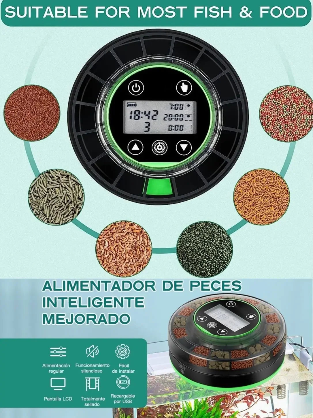 Automatic Food Dispenser with Timer