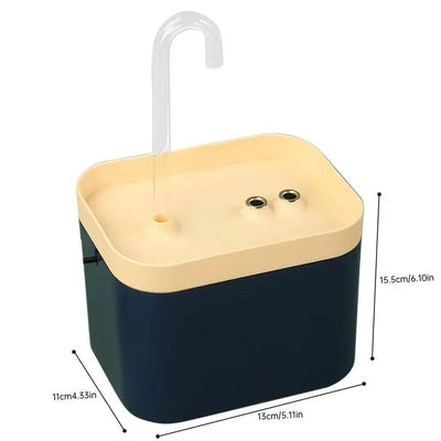 Cat Water Fountain - 1.5L Ultra-Quiet Cat Water Fountain - Smart Pet Hydration with Filter System - View 7