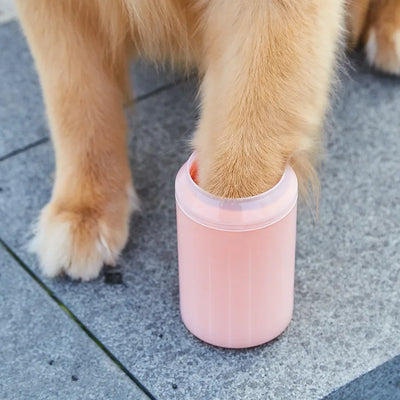 S/M/L Portable Dog Paw Cleaner Cup