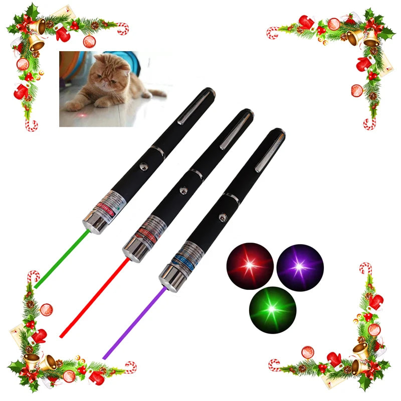 2 in 1 Mini Laser Pointer for Pets and Cats,