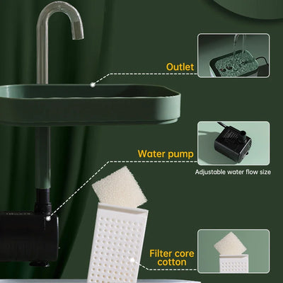 Ultra-Quiet Cat Water Fountain