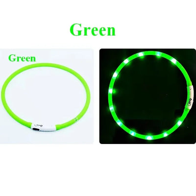 Rechargeable Waterproof Led Dog Collar