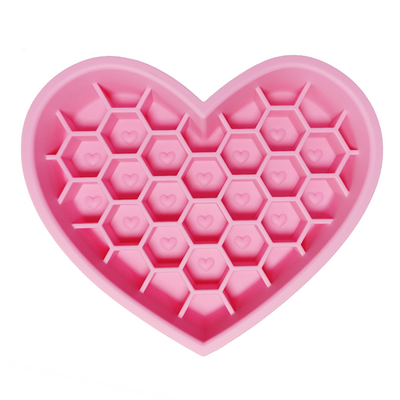 Pet Silicone Slow Feeder -Heart Shaped Dog Bowl Dongguan Spark Precision Manufacturing Technology CO.,LTD