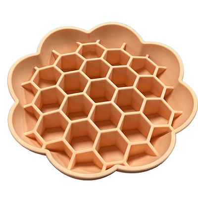 Pet Silicone Slow Feeder -Sunflower Shaped Dog Bowl Dongguan Spark Precision Manufacturing Technology CO.,LTD