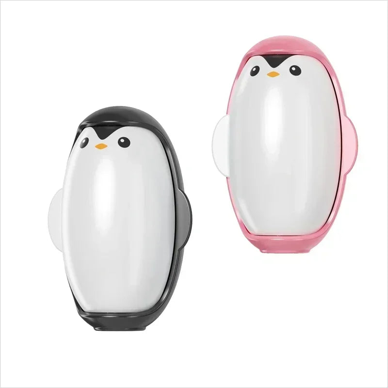 2/1PCS Penguin Lint Remover Reusable Washable Lint Roller