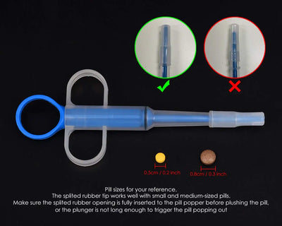 1PC Pet Propulsive Silicone Drug Feeder Tablet Liquid Comfortable Dog And Cat Universal Safe, Easy To Clean And Use Repeatedly