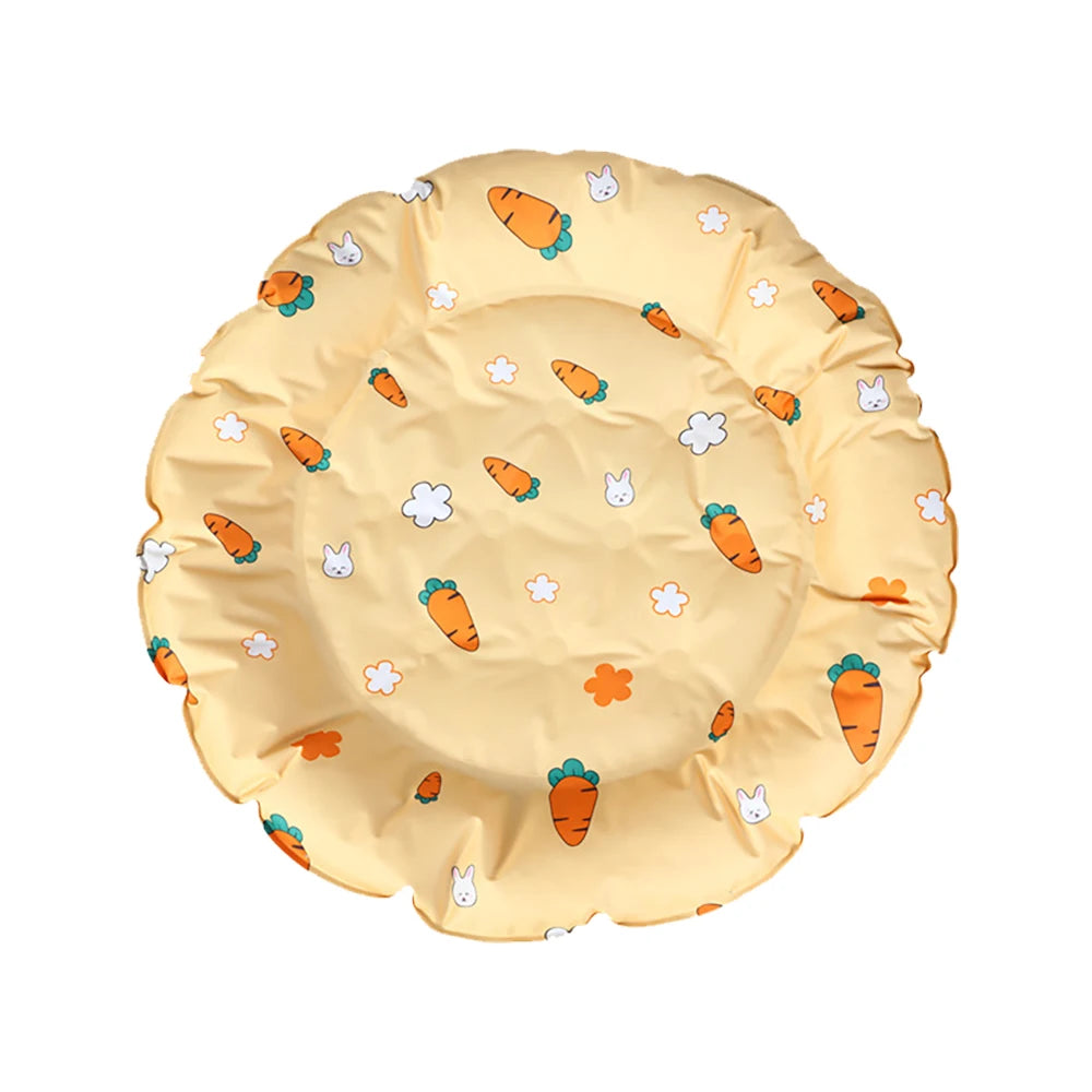 Round Pet Cooling Bed for Summer