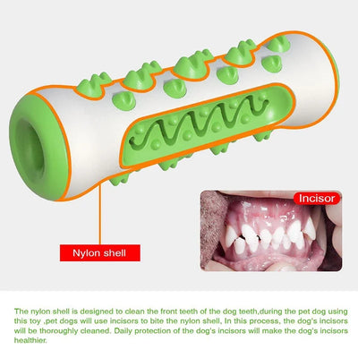 Rubber Dog Molar Toothbrush