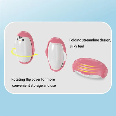 2/1PCS Penguin Lint Remover Reusable Washable Lint Roller