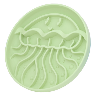 Pet Silicone Slow Feeder - Jellyfish Shaped Dog Bowl Dongguan Spark Precision Manufacturing Technology CO.,LTD