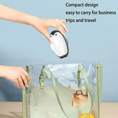 2/1PCS Penguin Lint Remover Reusable Washable Lint Roller