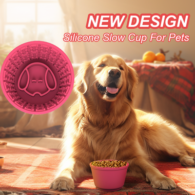 Pet Silicone Slow Feeder -Silicone Slow Cup For Pet Dongguan Spark Precision Manufacturing Technology CO.,LTD
