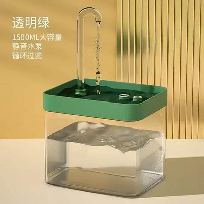 Cat Water Fountain - 1.5L Ultra-Quiet Cat Water Fountain - Smart Pet Hydration with Filter System - View 10