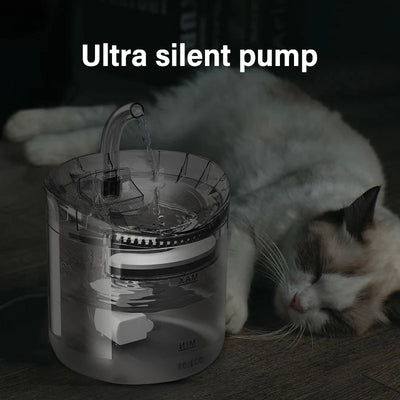 ROJECO Cat Water Fountain Automatic Pet Water Dispenser